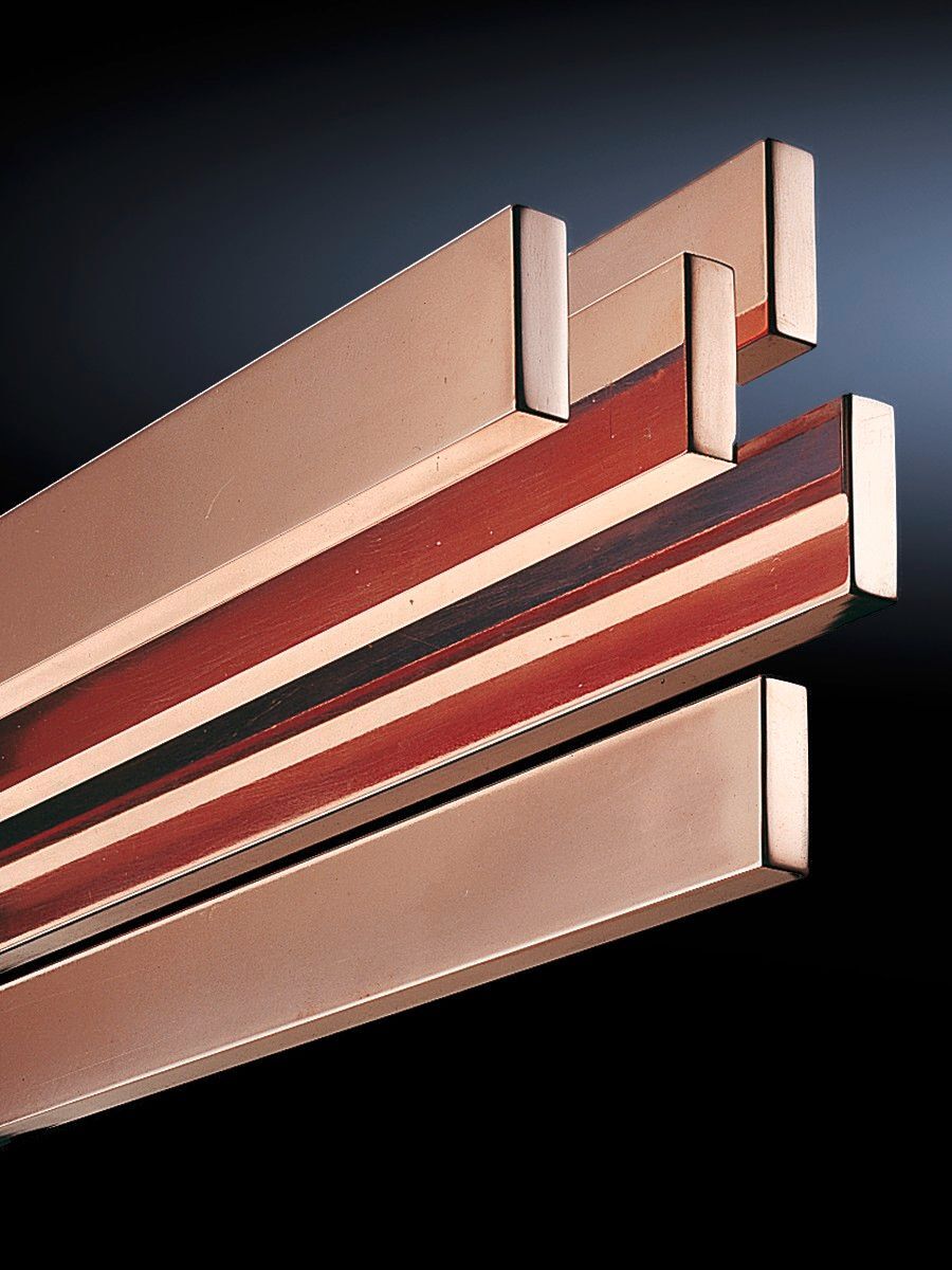 SV Busbar E-Cu, WH: 12x5 mm, L: 2400 mm