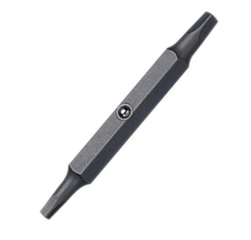 Replacement Bit, 3/16 IN, #1 Tip, Slotted, Square Recess Tip, For Both Ratch-A-Nut And Twist-A-Nut