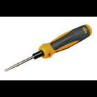 IDEAL, Tapping Tool, Twist-A-Nut, 6-In-1, Size: 10-24, 12-24, And 1/4-20, Thread Type: Burred, Material: High-Carbon