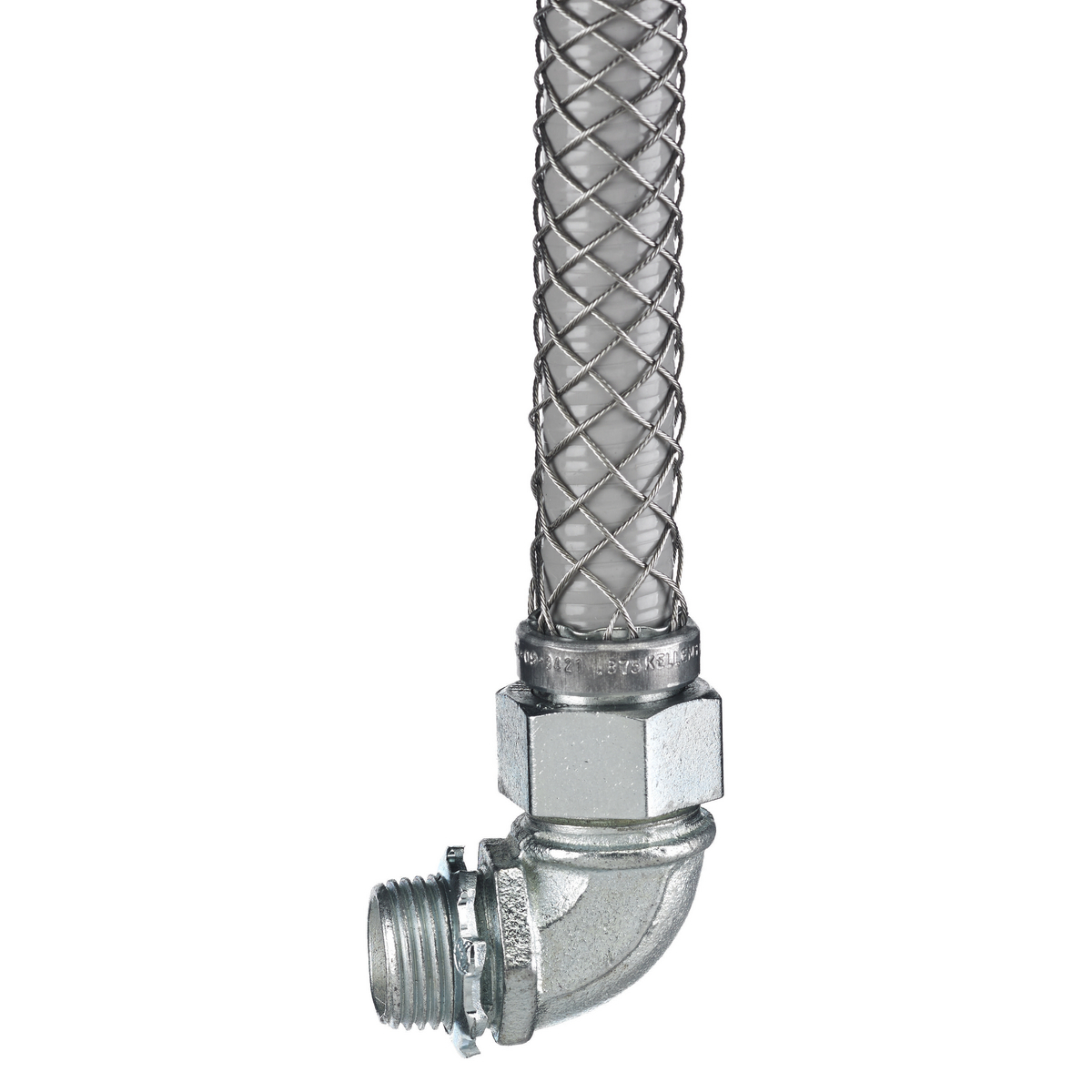 Kellems Wire Management, Liquidtight System, 90 Degree, 1/2", Non-Insulated with Mesh