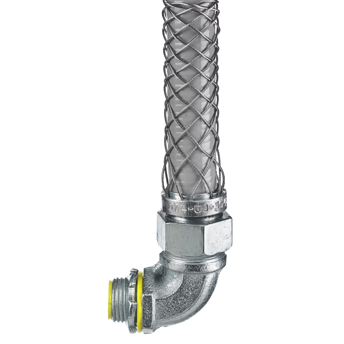 Kellems Wire Management, Liquidtight System, 90 Degree, 3/4", Insulated with Mesh