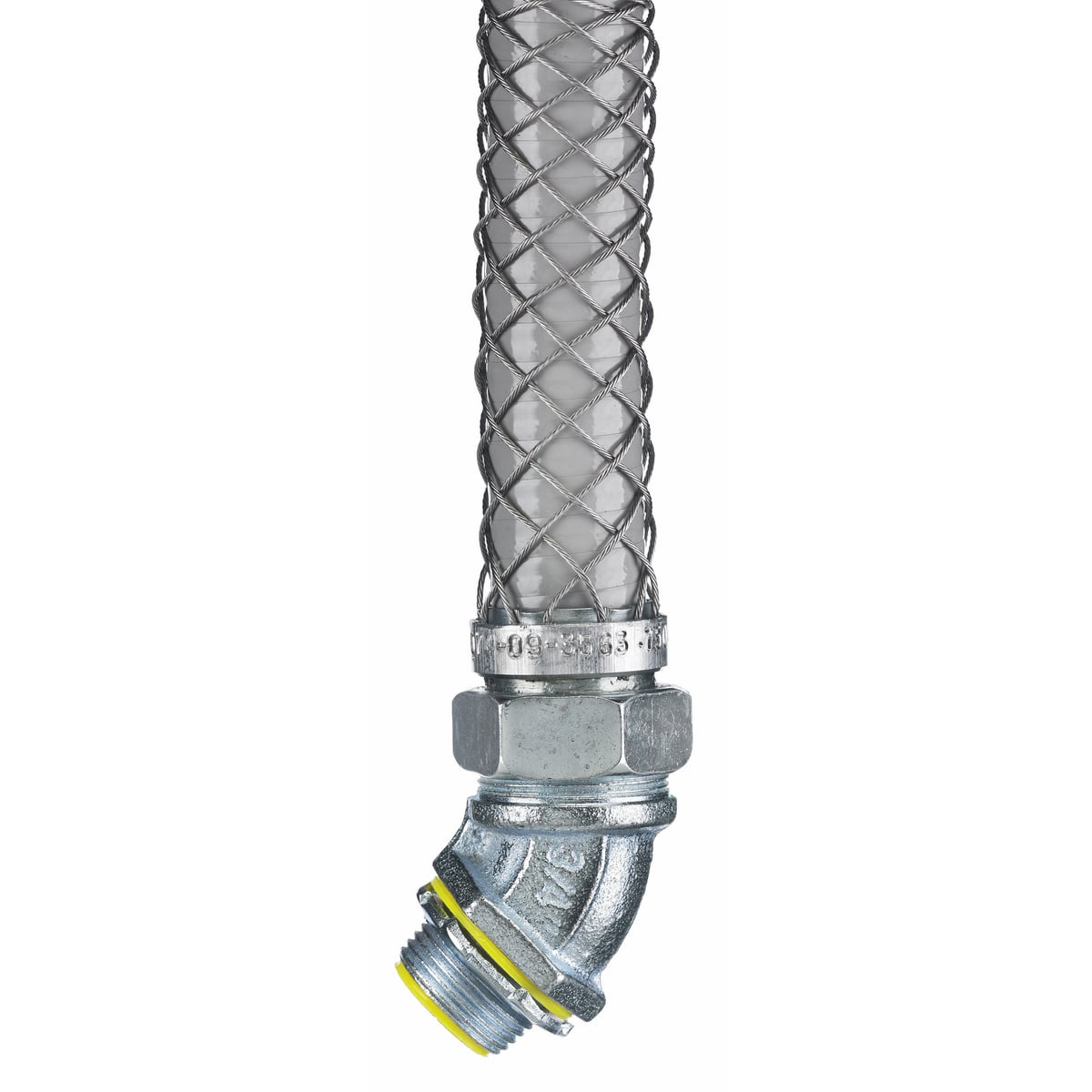 Kellems Wire Management, Liquidtight System, 45 Degree, 1 1/2", Insulated with Mesh