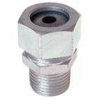 1-1/2 Straight Strain Relief Cord Connectors Steel/Malleable Iron, 1.250-1.400 In. Cable Ranges