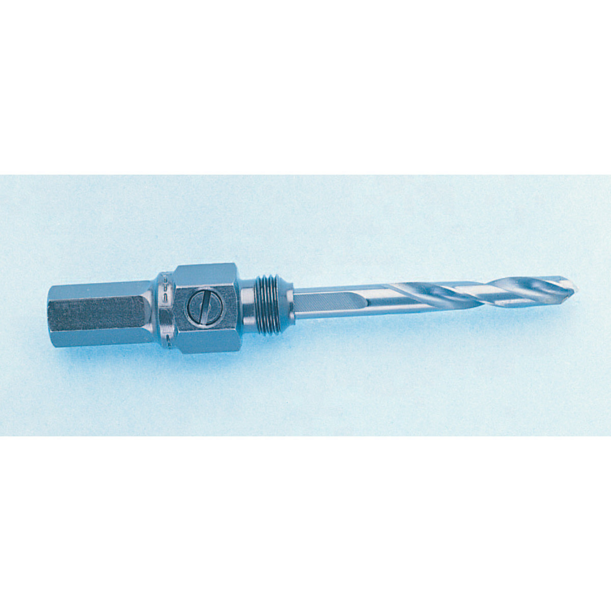 Shank Arbor with High-Speed Steel Pilot Drill Bit Bulk Pack of 30.  7/16" shank, 3/8" minimum chuck size.  Use with 9/16" - 1-3/16" Hole Saws.  The best arbor in the industry ensures a solid connection without any gaps or wobbling.  Arbors include replaceable, high-speed steel pilot drill.  Pilot drills have unique split-point tip design.  Use with Greenlee bi-metal hole saws, recessed light holesaws and carbide-grit hole saws (carbide-tipped pilot drill sold separately).  Can be used with Greenlee #901 or #904 bit extensions.