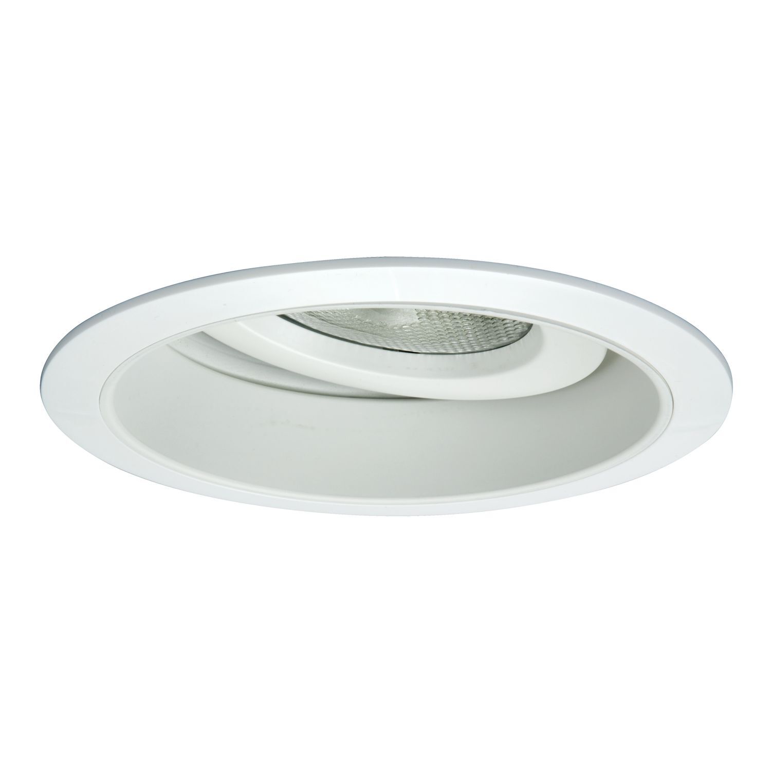6" Trim PAR30 Adjustable Splay White Trim with White Splay