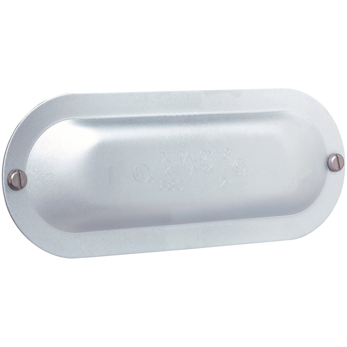 1" Stamp Steel Form 8 Conduit Cover