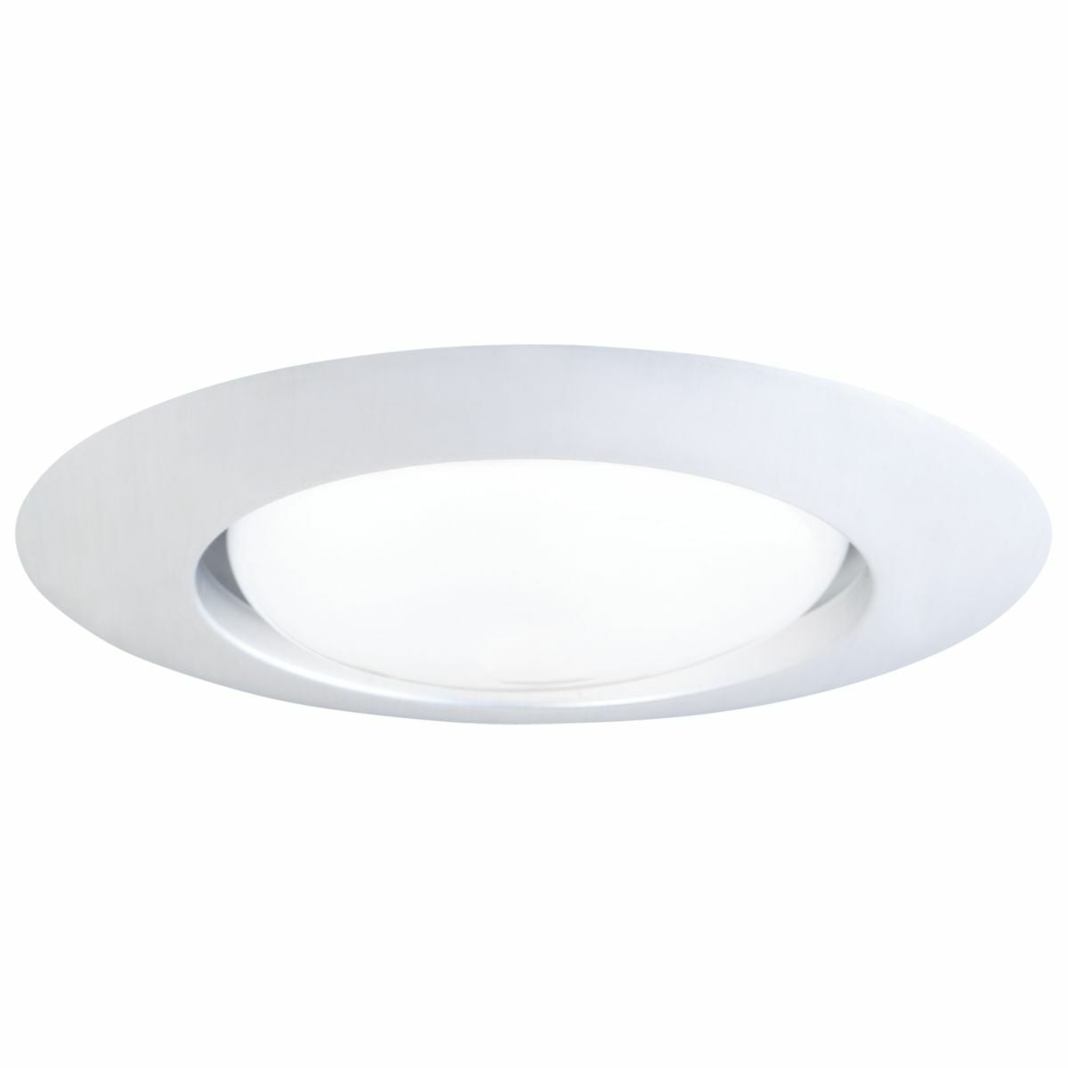 6" Trim Open Large Aperture White Trim
