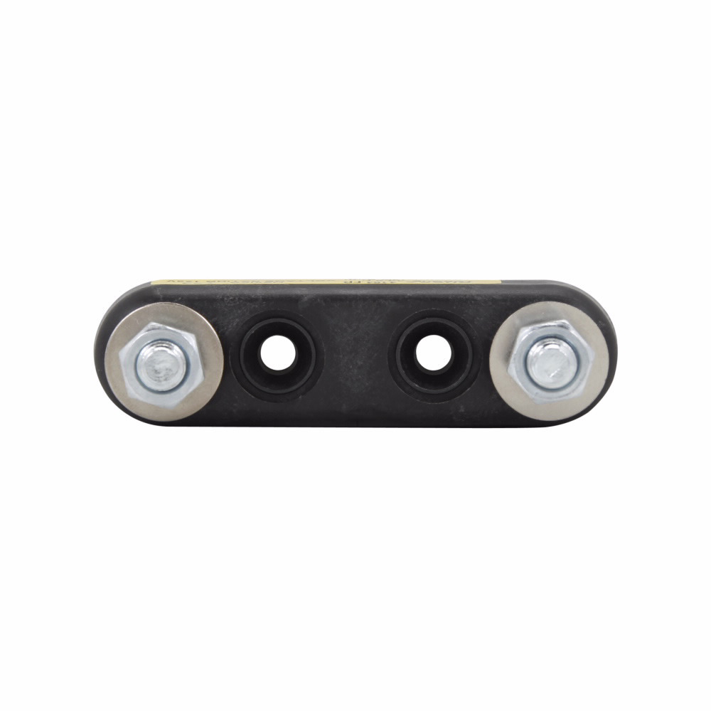 Limiter Block, 10-800A, 125 Vac, 80 Vdc, Molded alkyd base material, Stud connection, 12 lb-in torque rating, Used with ANN and ANL fuse, Accessories: free running nuts