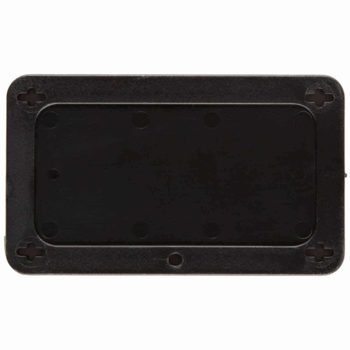 Blank Valve Tags 2.2in H x 3.7in W BK