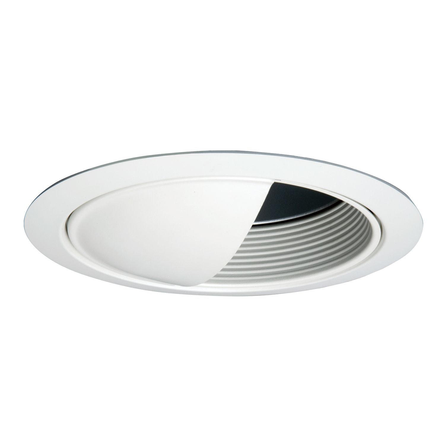 6" Trim Wall Wash White Trim with White Baffle