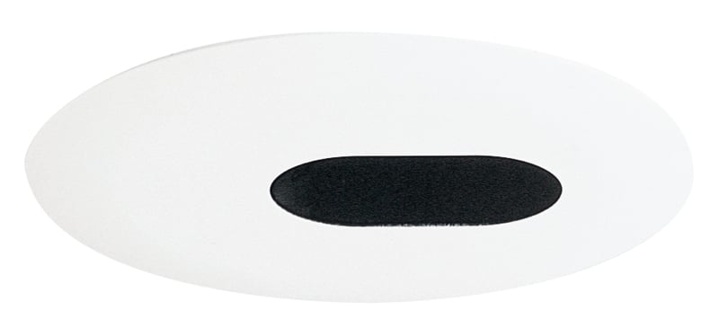 The 4-inch adjustable slot trim with GU10 base features a white trim ring.