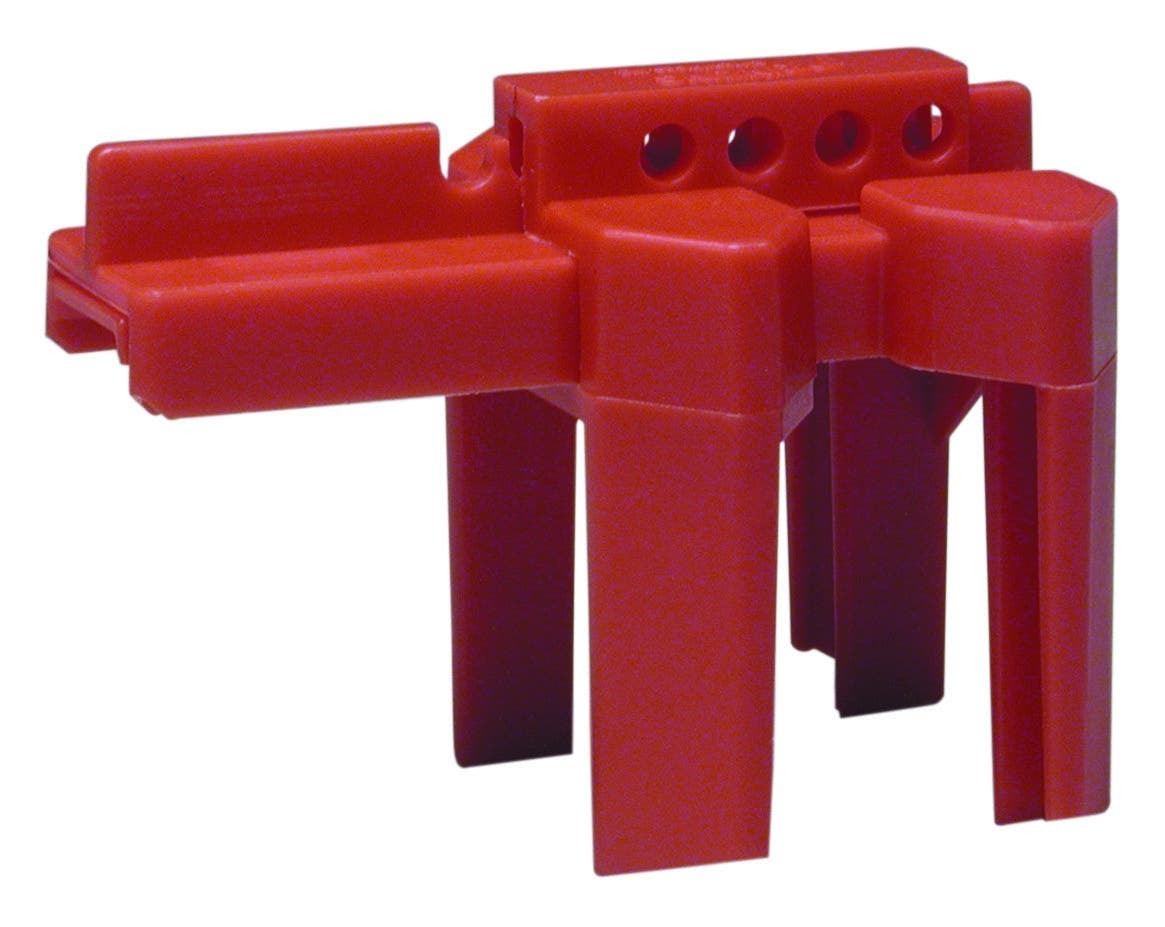 IDEAL, Valve Lockout, Ball, Lockout Material: Polypropylene, Valve Size Range: 1-1/4 - 3 IN