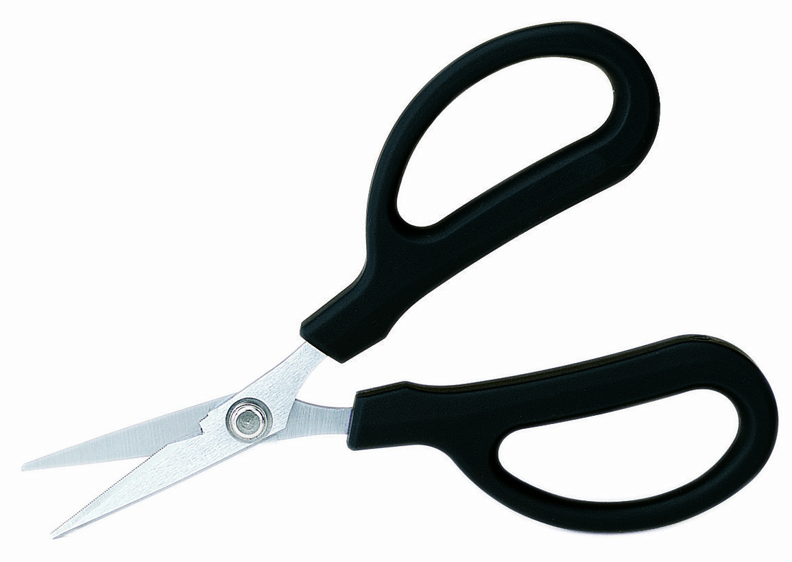Cutter With Breaker Notch, Serrated Blade Edge, Textured, Cushion-Grip Handle, High-Carbon Stainless Steel With Molybdenum And Vanadium Blade, For Cutting Kevlar Strength Member In UTP/STP Cable