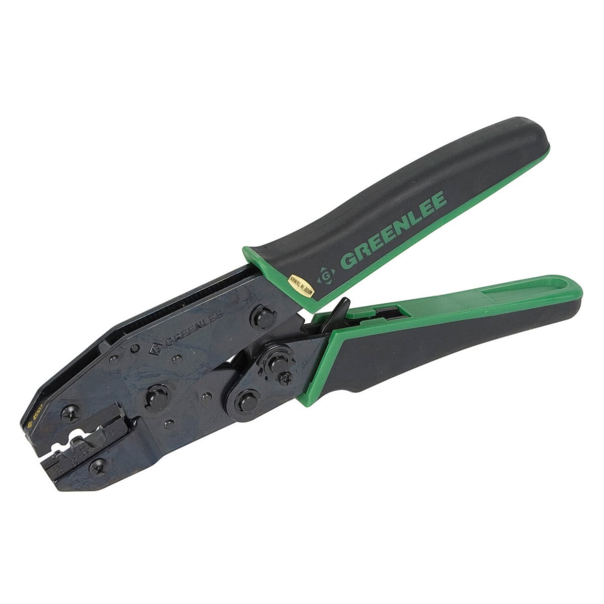 Kwik Cycle 9" Full Cycle Crimper with Die Set.  22-8 AWG. For non-insulated and insulated wire ferrules.