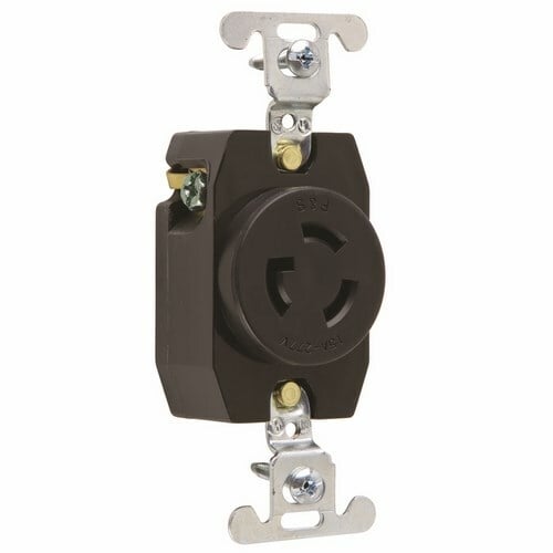 Turnlok Single Receptacle 3wire 15amp 277v