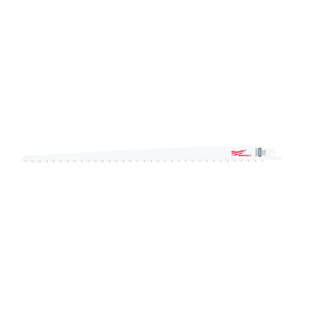 12 in. 6 TPI Fleam Ground SAWZALL Blades 5PK