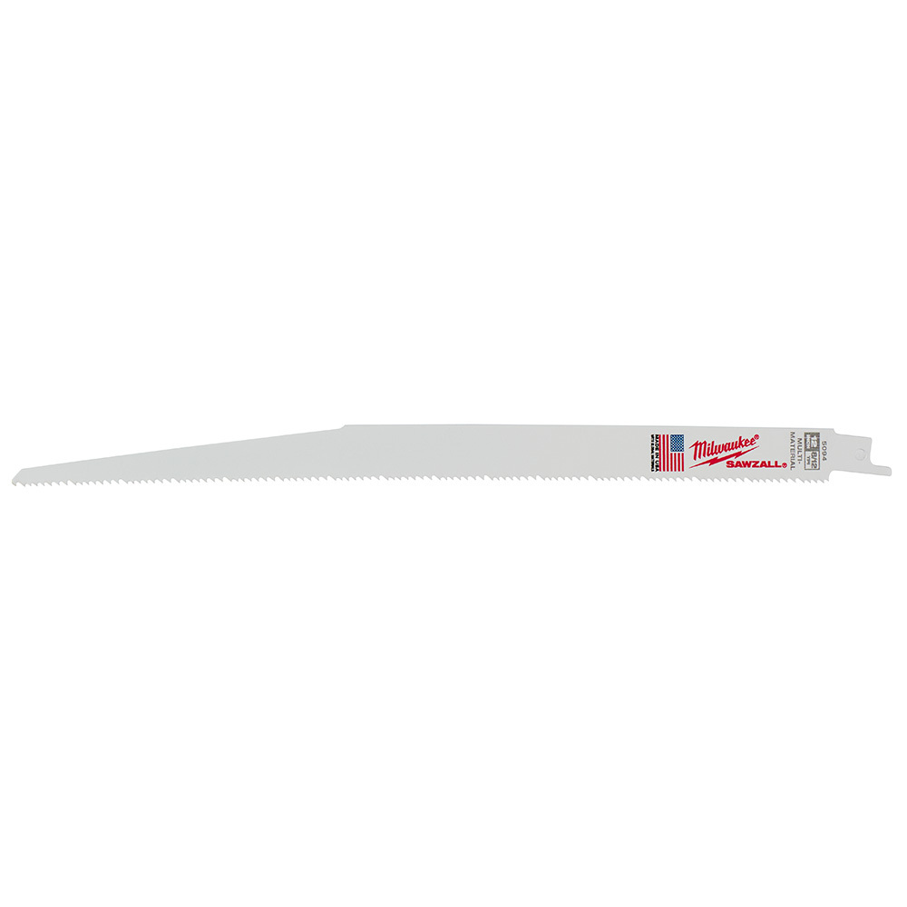 12 in. 8/12 TPI SAWZALL Blades 5PK