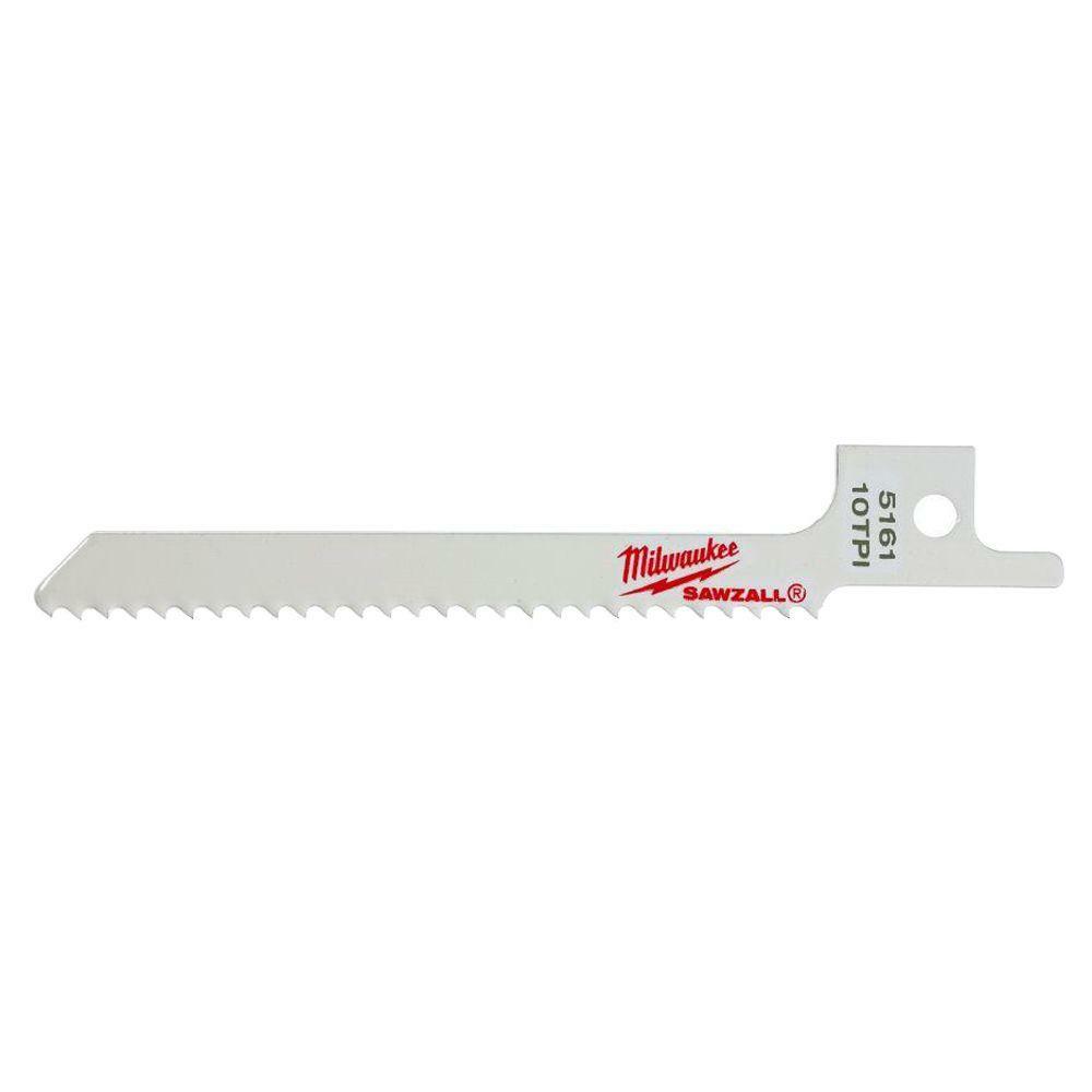 3-5/8 in. 10 TPI SUPER SAWZALL Blade 5PK