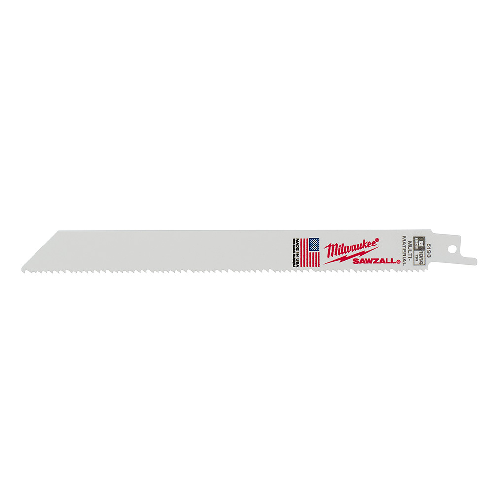 8 in. 10/14 TPI SAWZALL Blades 5PK