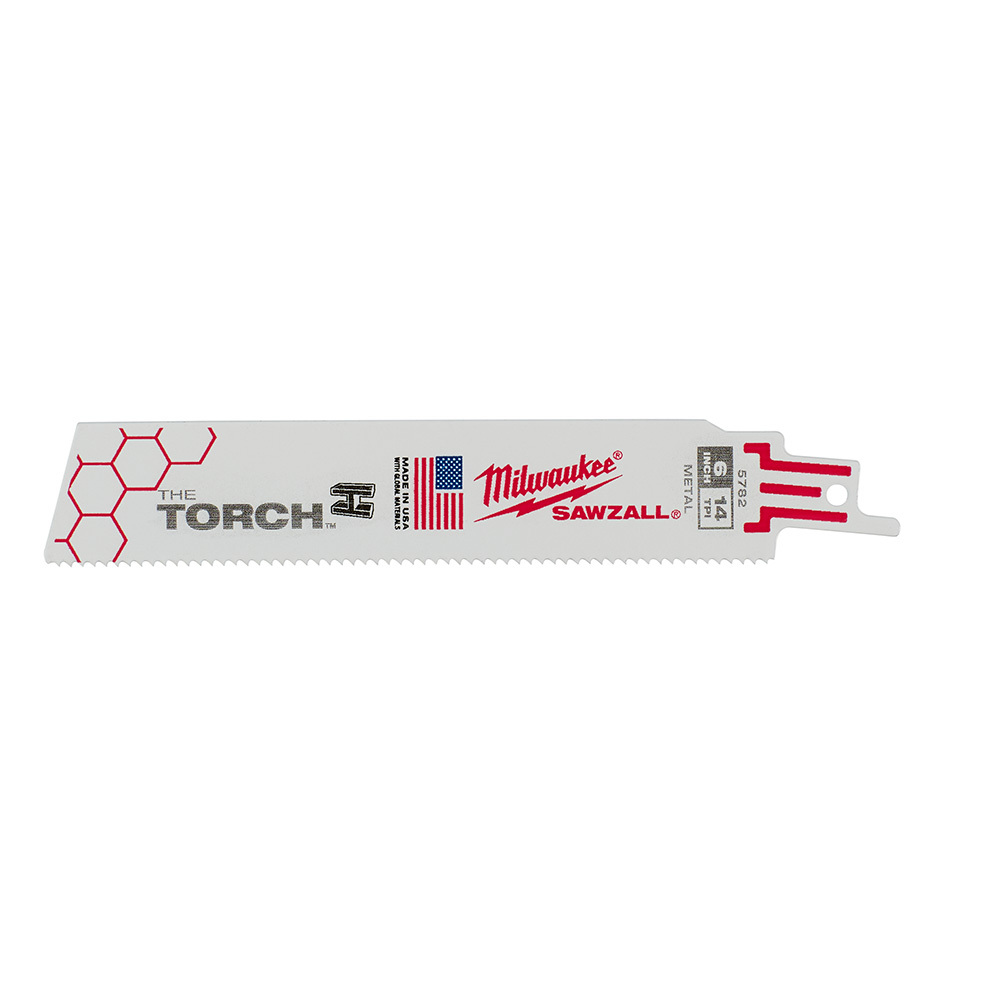 6 in. 14 TPI THE TORCH SAWZALL Blade 25PK