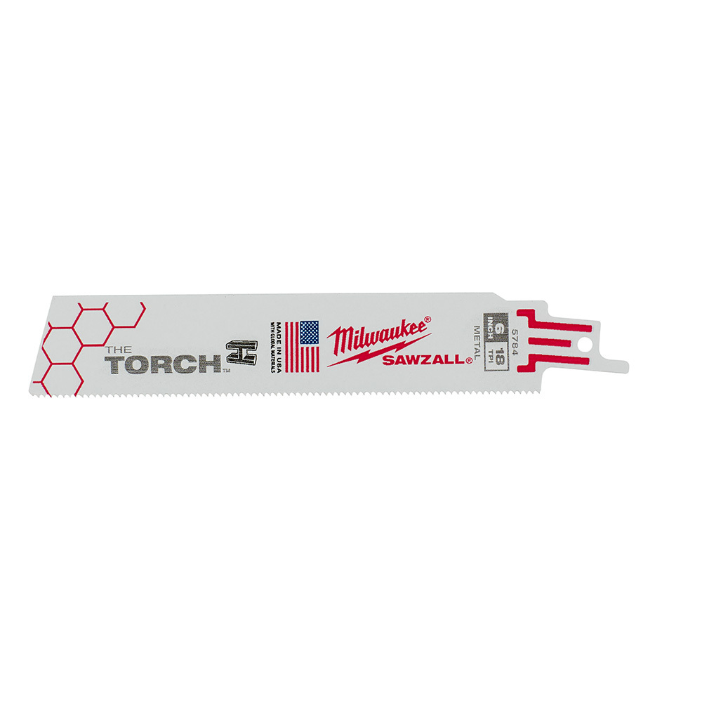 6 in. 18 TPI THE TORCH SAWZALL Blade 25PK
