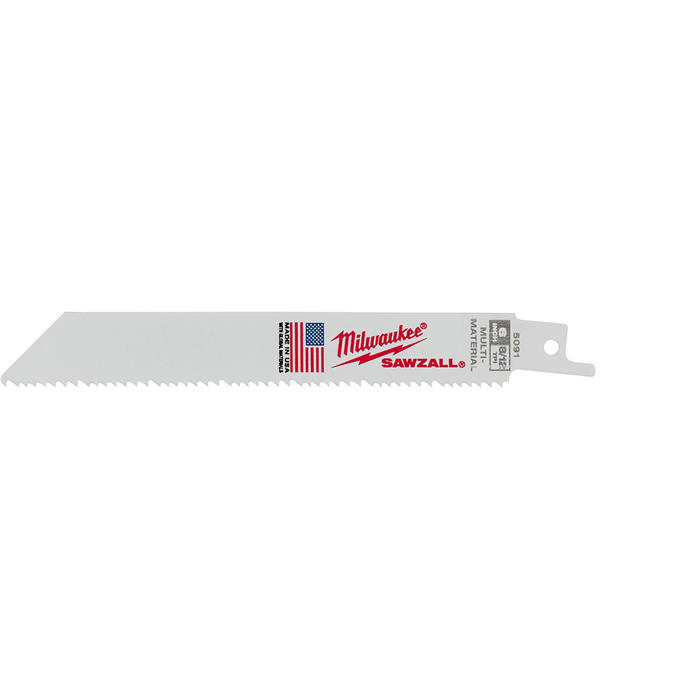 6 in. 8/12 TPI SAWZALL Blades (50 Pack)