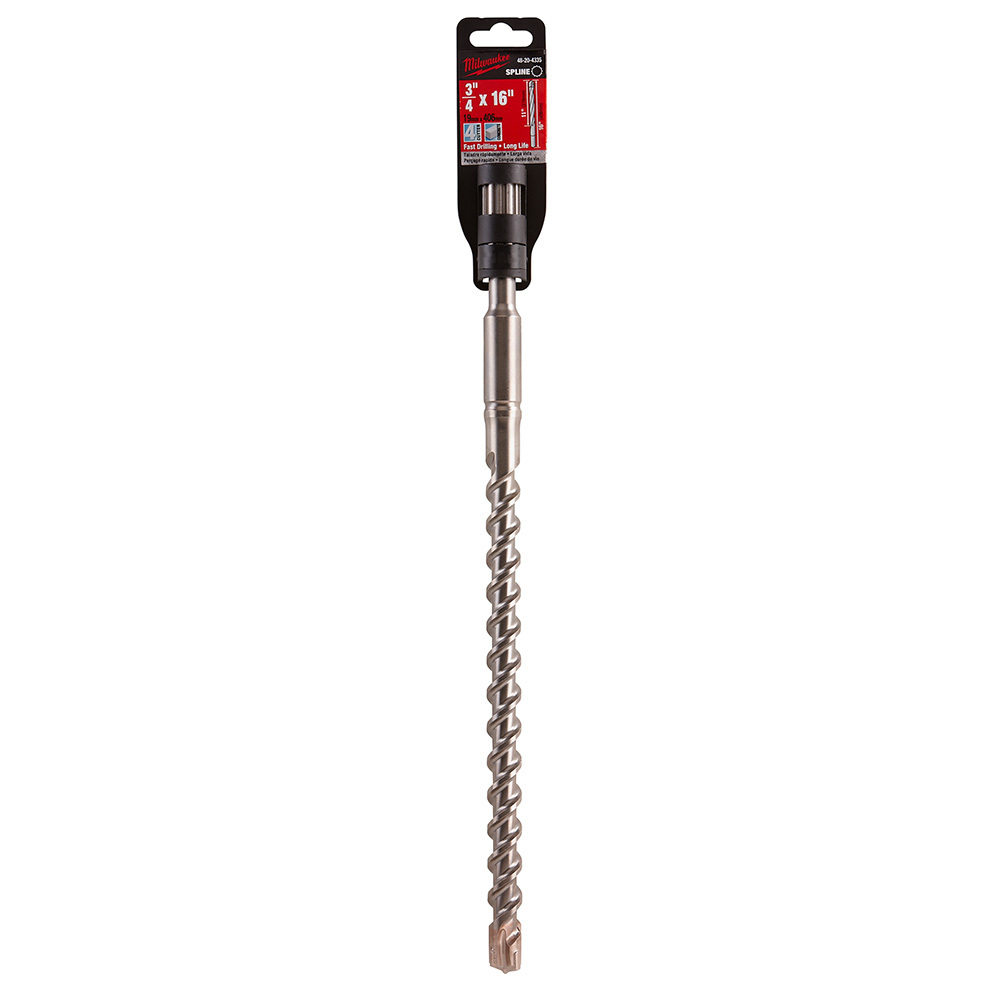 Spline 4-Cutter Bit 3/4 in x 5 in x 10 in
