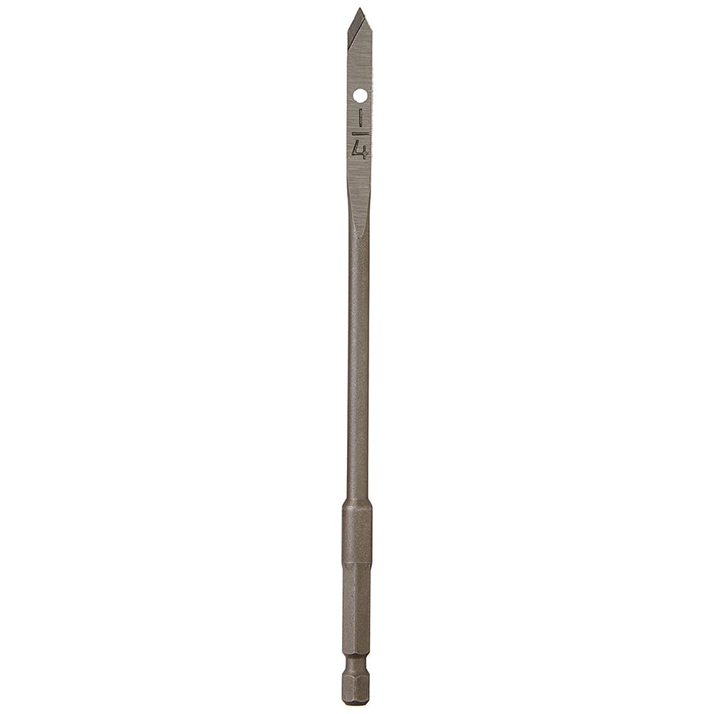 Flat Boring Bit 1/4 in. x 6 in.