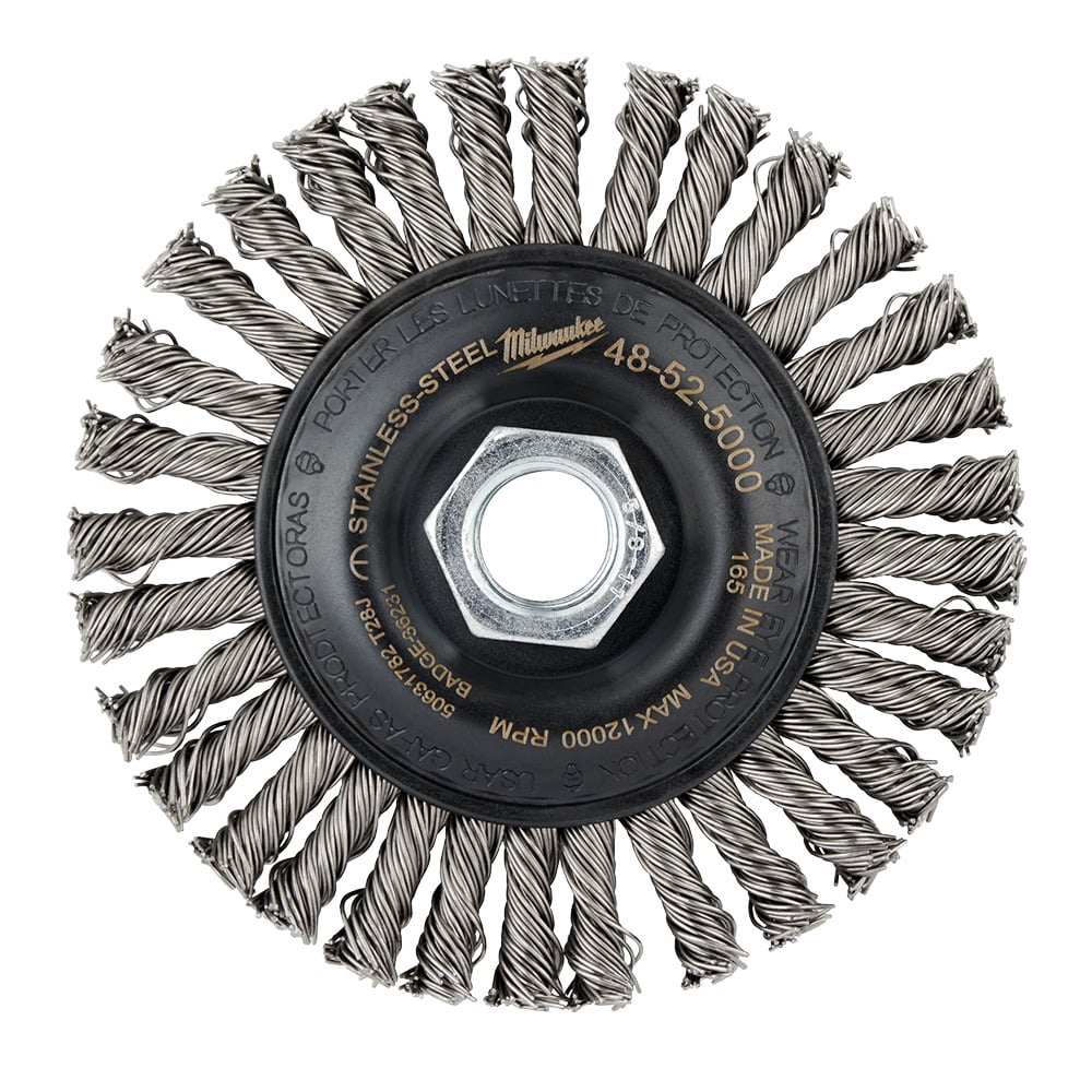 4 in. Stainless Steel Stringer Bead Wheel