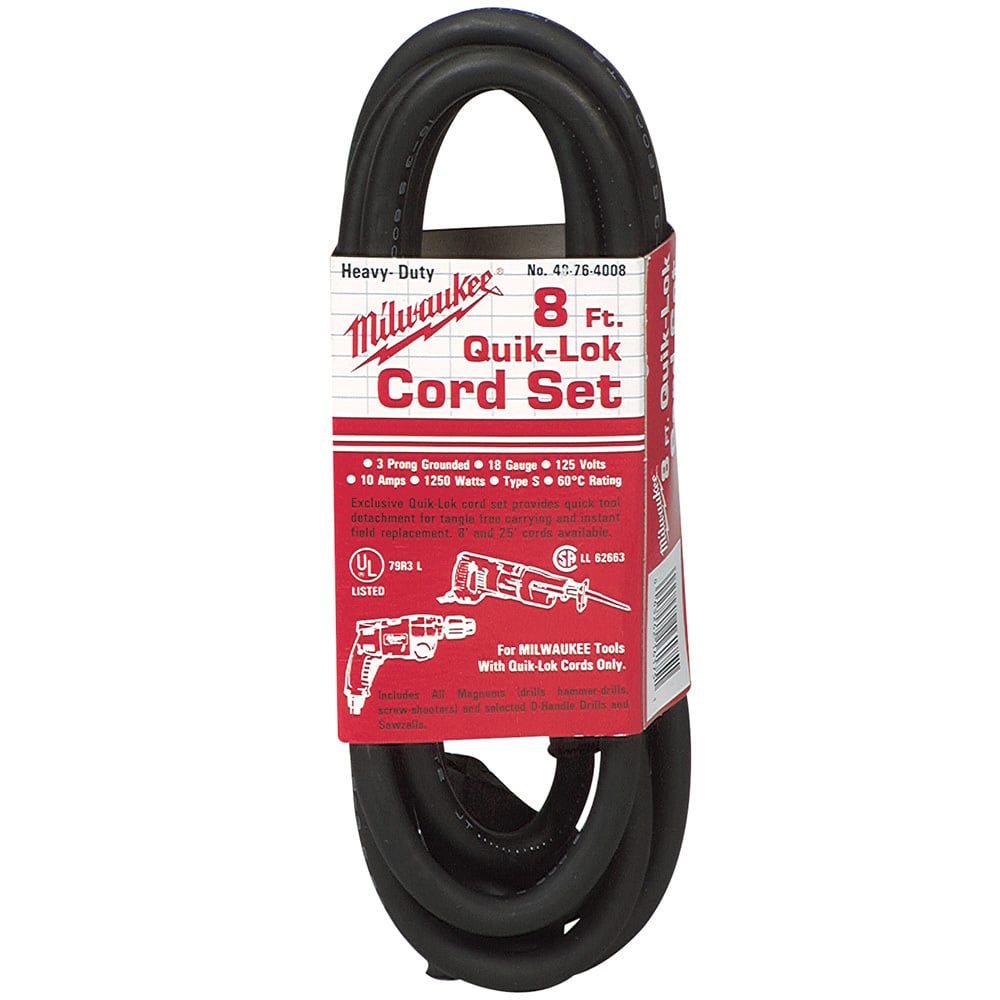 8 ft. 3-Wire Quik-Lok Cord