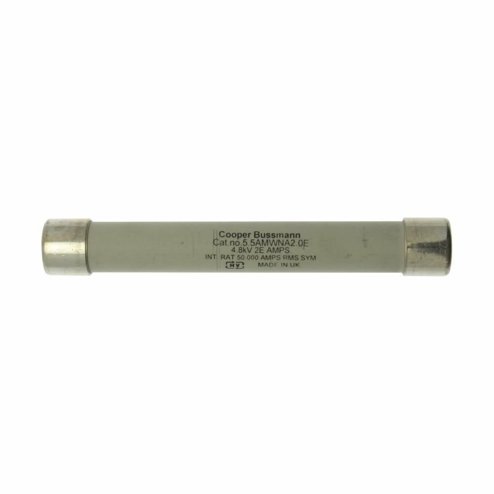 VT fuse-link, medium voltage, 2 A, AC 5.5 kV, 142 x 20.6 mm, back-up, BS, IEC, US, 2E