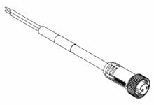 130006 Series, Cord Set, PVC Jacket, 10A, 16 AWG, 600V ac/dc, 4-Pole, Copper Conductor, 6 ft., Yellow