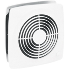 Broan 10-Inch 380 CFM Room To Room Ventilation Fan with White Square Plastic Grille, 6.5 Sones