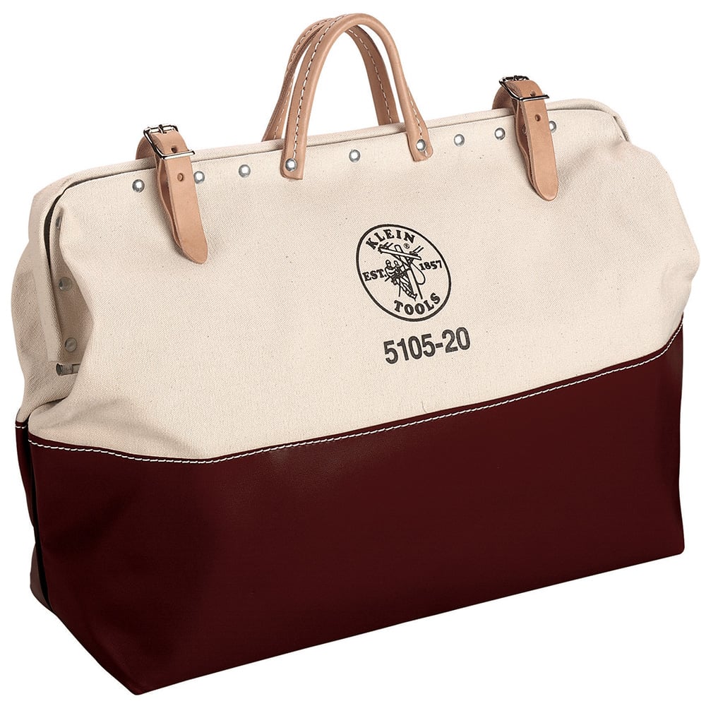 High-Bottom Canvas Tool Bag, 20-Inch