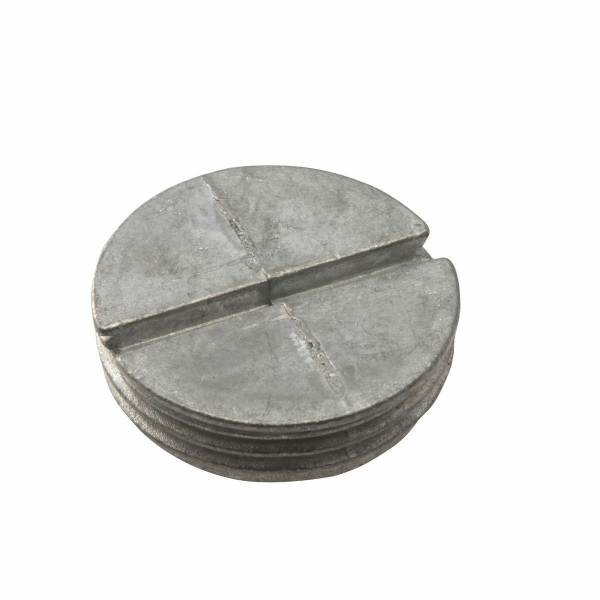 Closure Plugs, Gray, 3/4 In. NPT