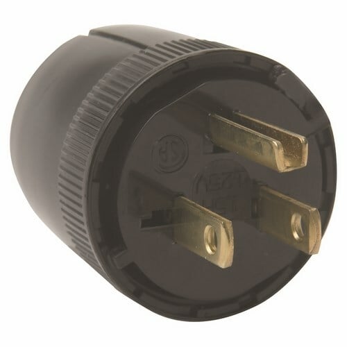 Straight Blade Plug 15amp 125volt Dead Front