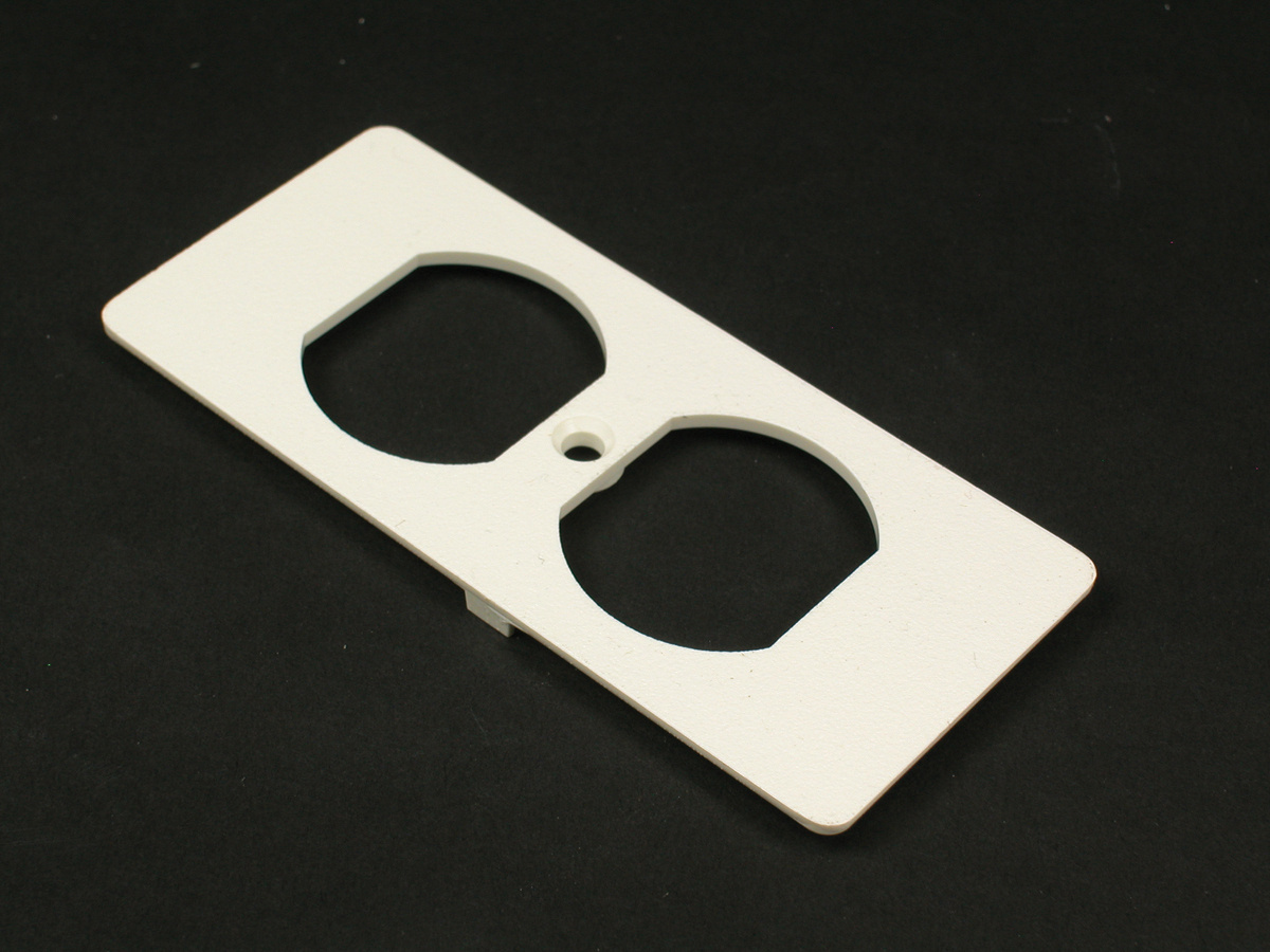 WiremoldIV NM Duplex FACEPLATE