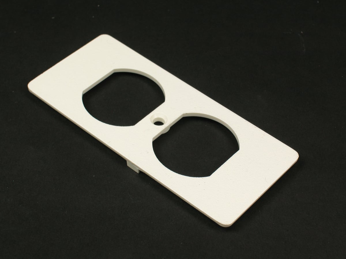 NM DUPLEX FACEPLATE