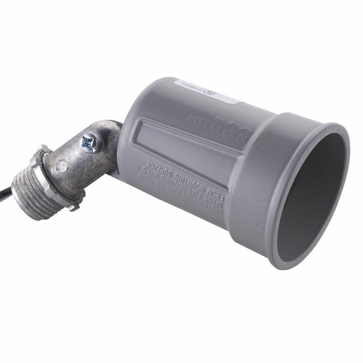 Traditional Gray Lampholder, 75-150 Watt Par 38 Lamps