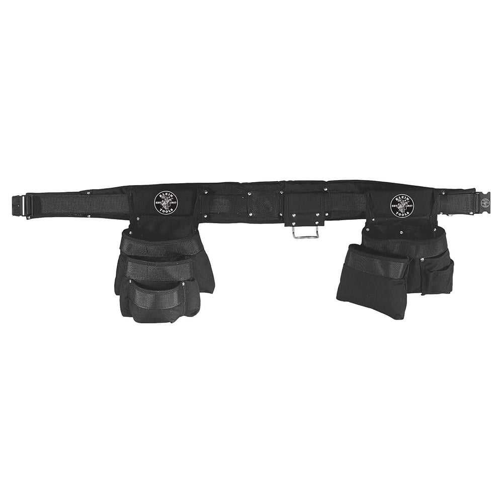 Electrician's Padded Tool Belt/Pouch Combo, 11-Pocket, 4-Piece, L