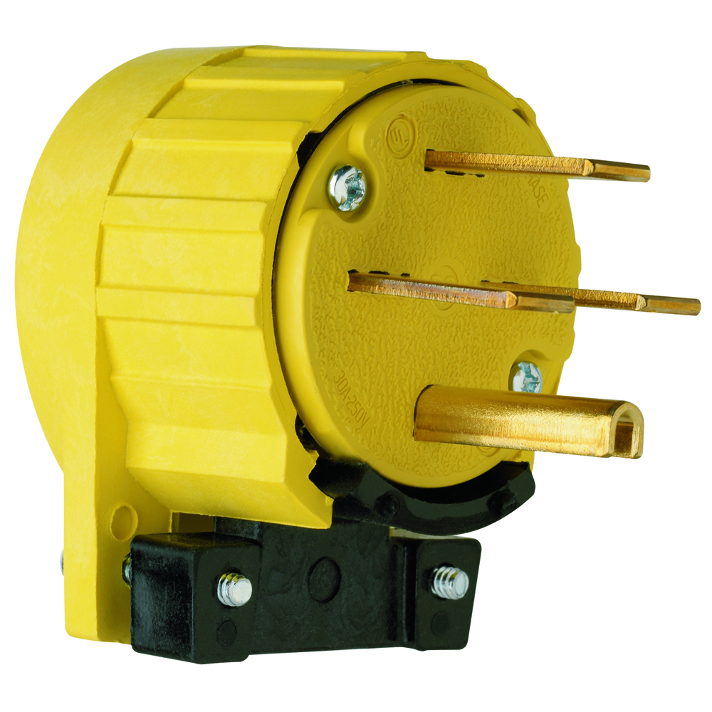 Plug 30amp 3phase 250volt Angle