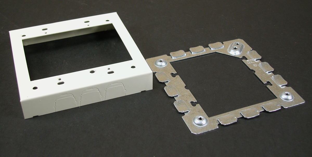 Stl Flush Ext 2G White
