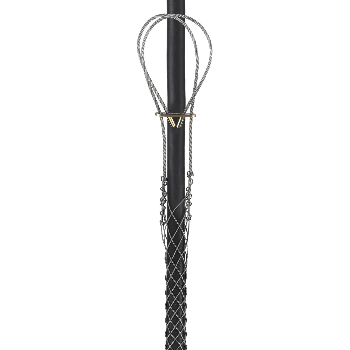 Support Grips, Universal Eye, Single Weave, Closed Mesh, Tin-Coated Bronze, 1.00-1.24"