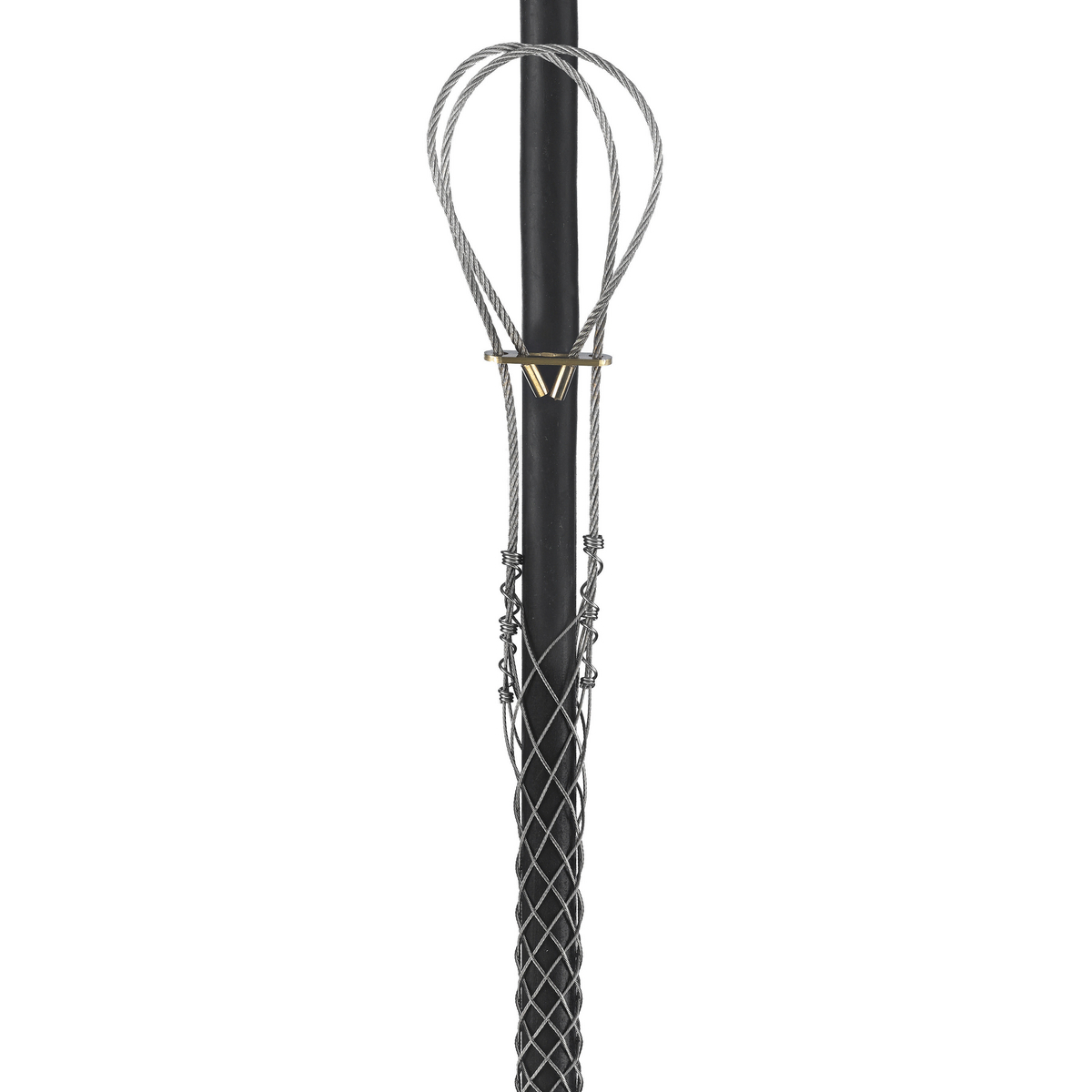 Support Grips, Universal Eye, Single Weave, Closed Mesh, Tin-Coated Bronze, 1.75-1.99"