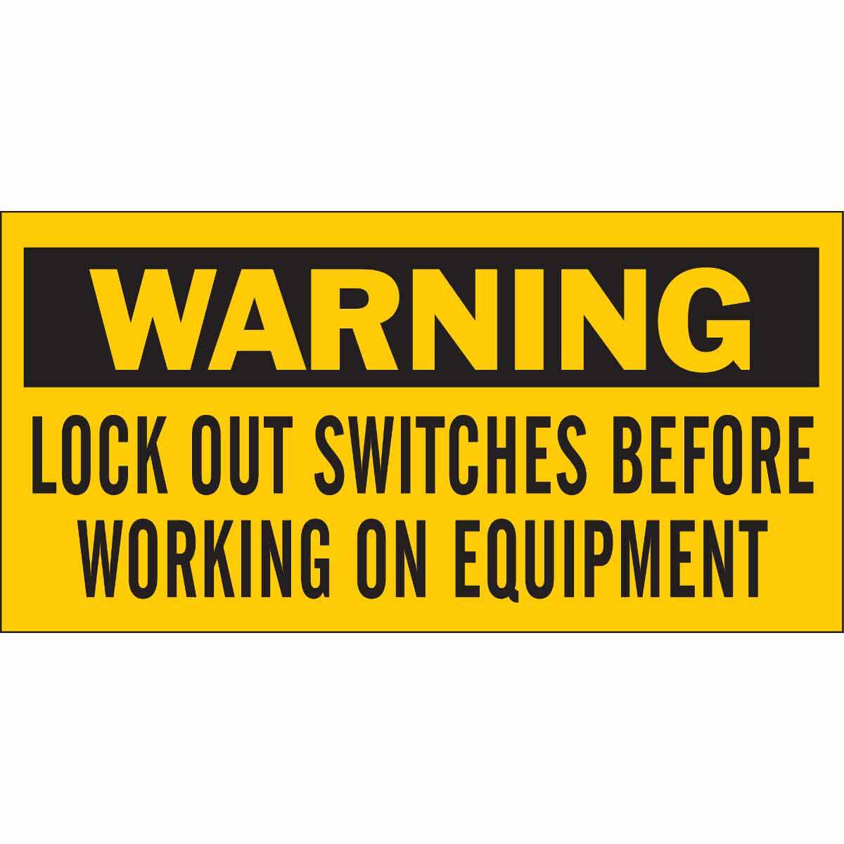 LOCKOUT LABELS