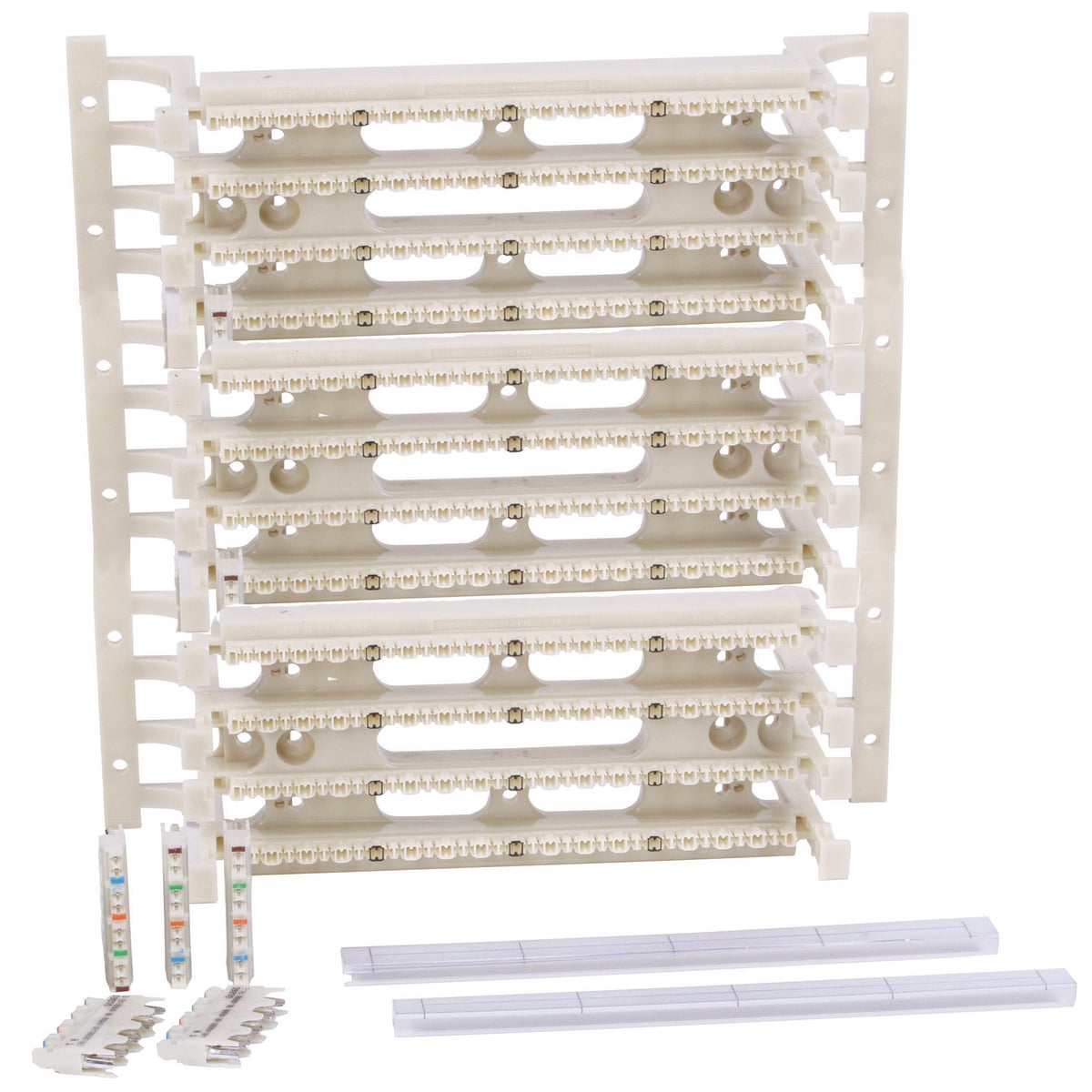 Termination Kit, 6-110 Field Termination Kits, Cat 6, 192-pair, with Legs