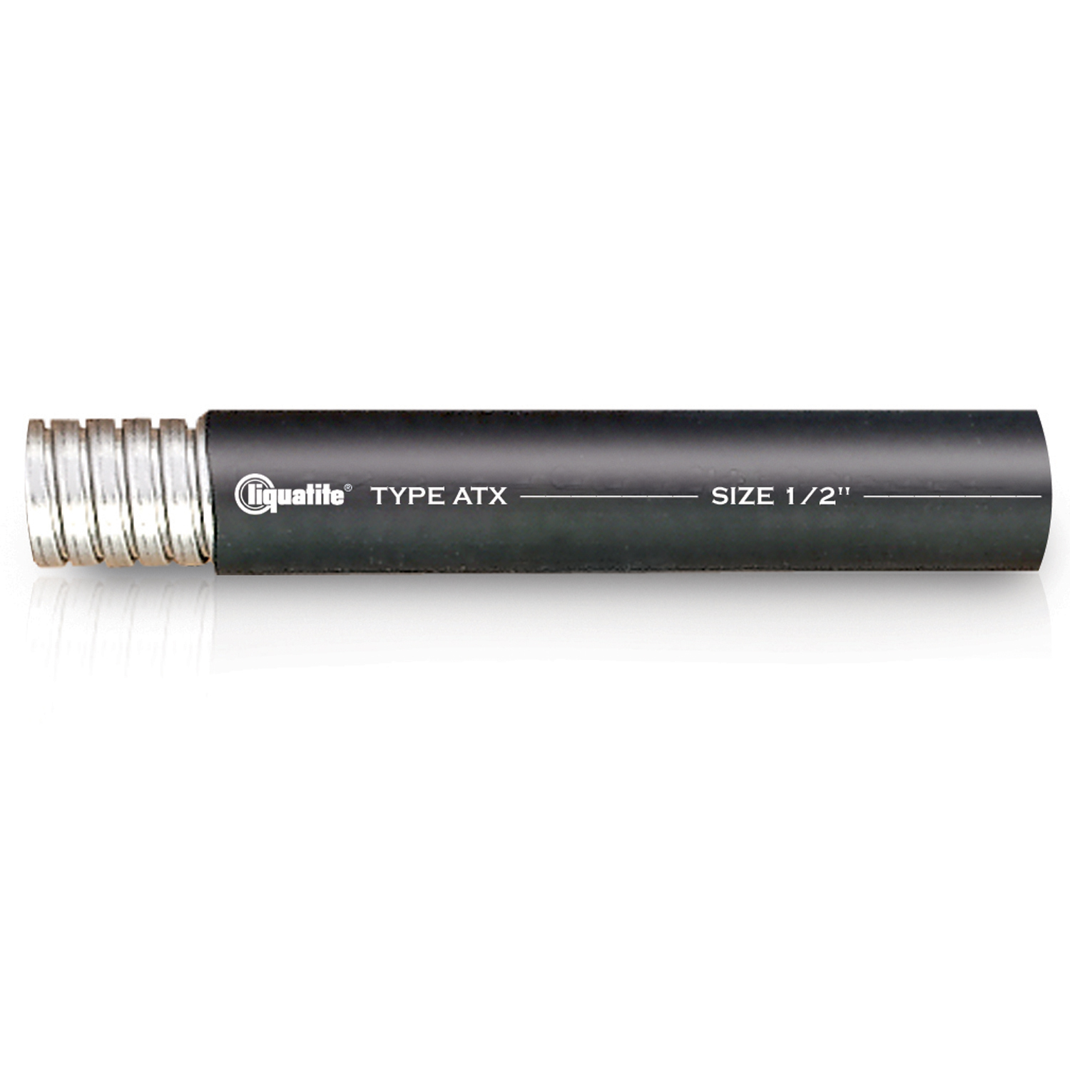 ATX 11 BLACK 1/2IN.100FT.CTN. A non-UL Liquidtight Flexible Steel conduit designed to withstand an extreme temperature range.