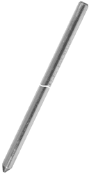 Ground Rod,Galvan,10 FT LEN,0.555 - 0.565 IN Actual Diameter,CU,STL