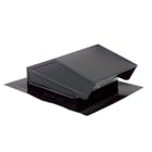 Broan-NuTone Roof Cap, Steel, Black, 3-1/4" x 10" or up to 8" round duct