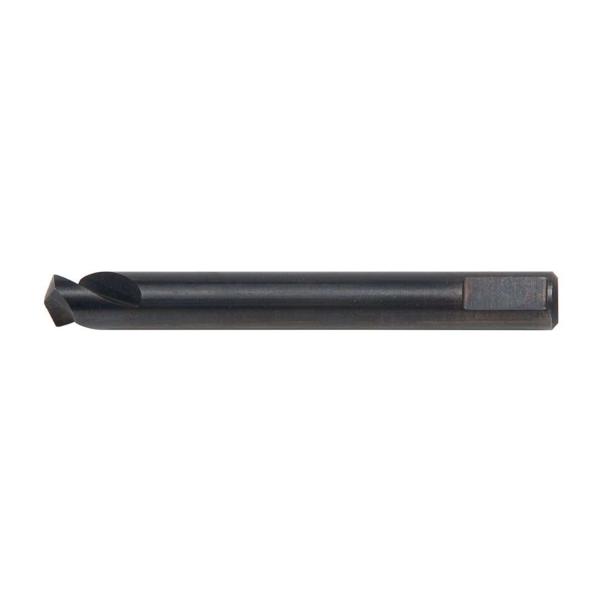 Cobalt-steel pilot drill with split-point tip to prevent walking.  For sizes 2-3/8" - 3".  Use with 645-022 Arbor.